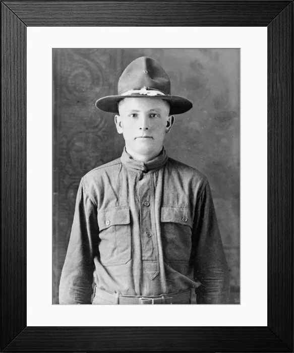 Framed Print : Efton Garber, between c1915 and c1920. Creator: Bain News Service Framed Print : Efton Garber, between c1915 and c1920. Creator: Bain News Service