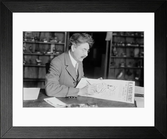 Framed Print : E.T. Seton, between c1915 and c1920. Creator: Bain News Service Framed Print : E.T. Seton, between c1915 and c1920. Creator: Bain News Service