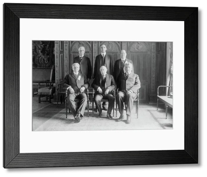 Framed Print : Officers, World Court League, 1916. Creator: Bain News Service Framed Print : Officers, World Court League, 1916. Creator: Bain News Service