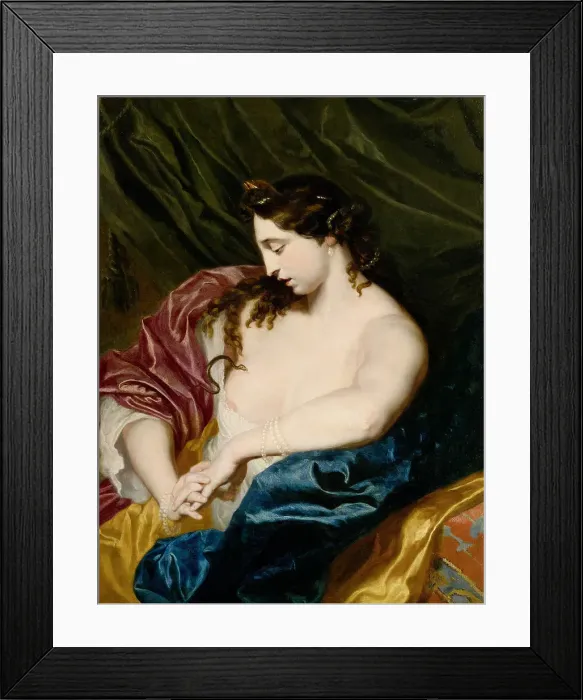 Framed Print : Cleopatra, c1650-1660. Creator: Merian; Matthäus; the Younger (1621-1687) Framed Print : Cleopatra, c1650-1660. Creator: Merian; Matthäus; the Younger (1621-1687)