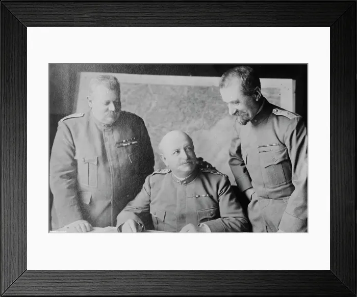 Framed Print : Alfieri, Morane, Dall'Olio, between c1915 and 1918. Creator: Bain News Service Framed Print : Alfieri, Morane, Dall'Olio, between c1915 and 1918. Creator: Bain News Service