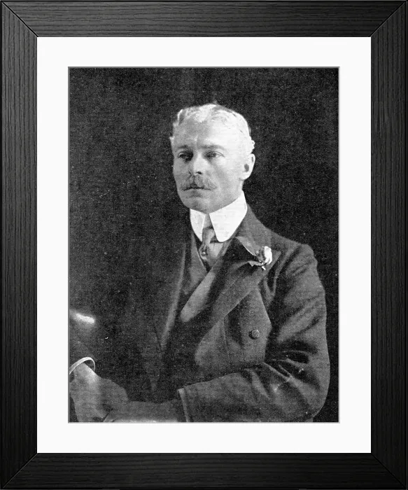 Framed Print : Sir Cecil H. Smith, Director of the Victoria and Albert Museum, 1909. Creator: Montague Dixon Framed Print : Sir Cecil H. Smith, Director of the Victoria and Albert Museum, 1909. Creator: Montague Dixon