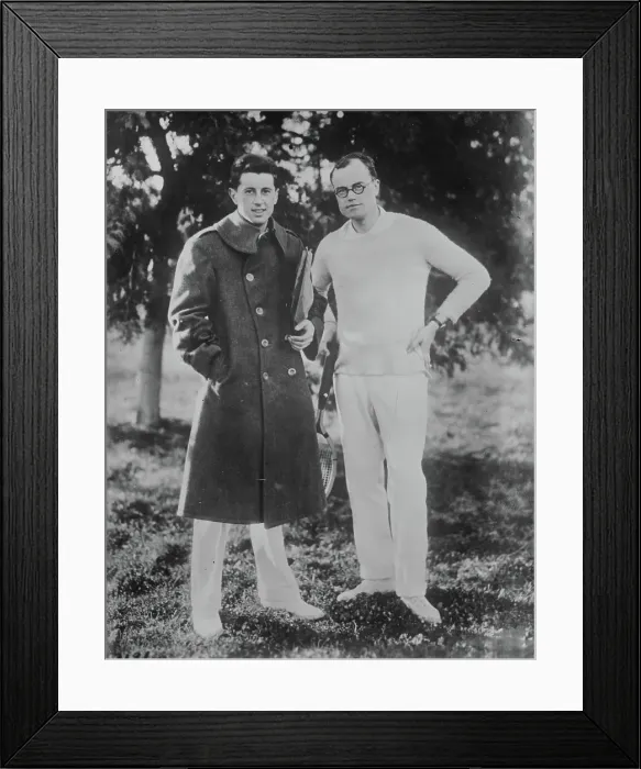 Framed Print : Captain R. Norris Williams, Captain Watson M. Washburn, between c1915 and c1920. Creator: Bain News Service Framed Print : Captain R. Norris Williams, Captain Watson M. Washburn, between c1915 and c1920. Creator: Bain News Service