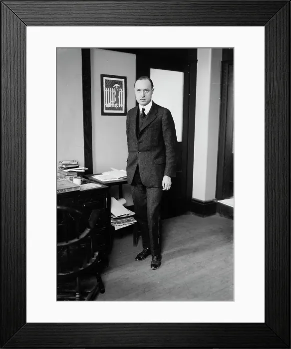 Framed Print : R.J. Wildhack, 1917. Creator: Bain News Service Framed Print : R.J. Wildhack, 1917. Creator: Bain News Service
