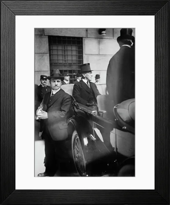 Framed Print : Wilson in N.Y. 1915. Creator: Bain News Service Framed Print : Wilson in N.Y. 1915. Creator: Bain News Service