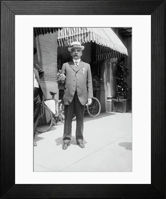 Framed Print : Willard Saulsbury, between c1915 and c1920. Creator: Bain News Service Framed Print : Willard Saulsbury, between c1915 and c1920. Creator: Bain News Service