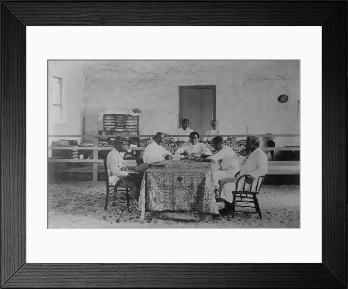 Framed Print : Faga Togo, Samoa, District Court, between c1915 and c1920. Creator: Bain News Service Framed Print : Faga Togo, Samoa, District Court, between c1915 and c1920. Creator: Bain News Service