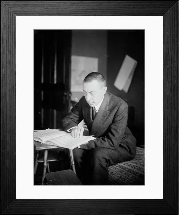 Framed Print : Rach'off [i.e. Rachmaninoff], between c1915 and c1920. Creator: Bain News Service
