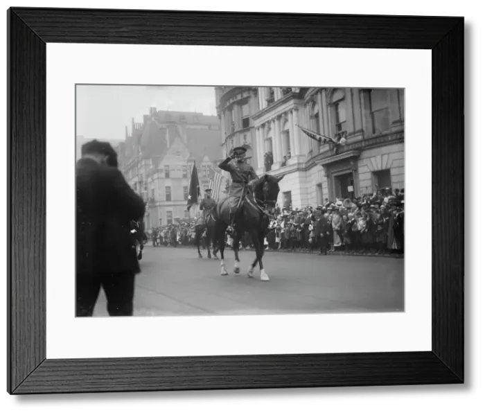 Framed Print : General Pershing, 1919. Creator: Bain News Service Framed Print : General Pershing, 1919. Creator: Bain News Service