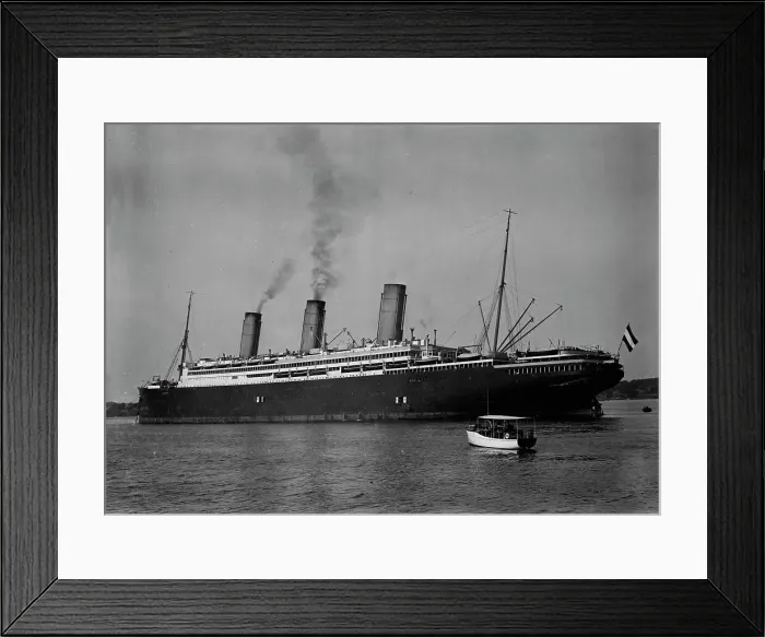 Framed Print : S.S. Imperator, between c1910 and c1915. Creator: Bain News Service Framed Print : S.S. Imperator, between c1910 and c1915. Creator: Bain News Service