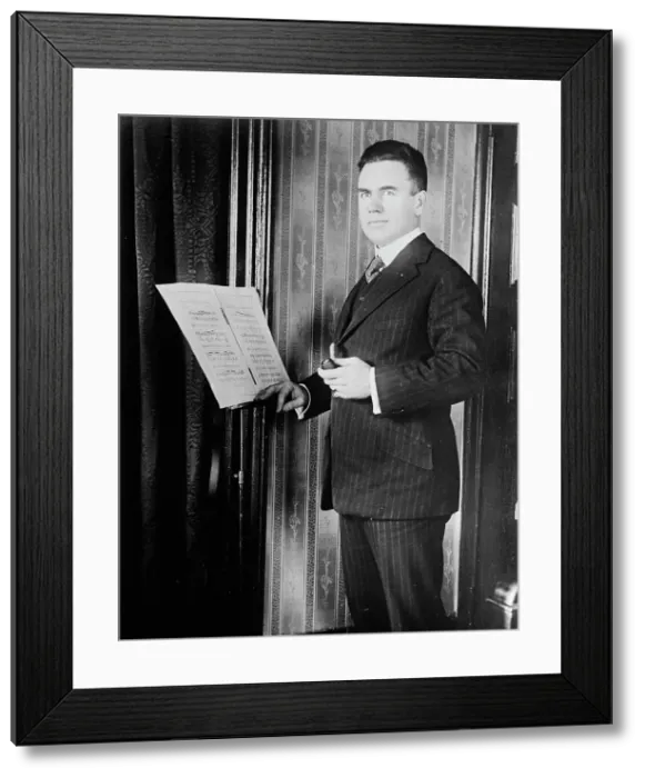 Framed Print : Vernon Dalhart, between c1915 and c1920. Creator: Bain News Service Framed Print : Vernon Dalhart, between c1915 and c1920. Creator: Bain News Service