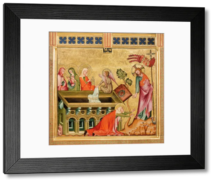 Framed Print : Noli me tangere (Back of the Verdun Altar), c1331. Creator: Master of the back of the Verdun Altar (active ca 1331) Framed Print : Noli me tangere (Back of the Verdun Altar), c1331. Creator: Master of the back of the Verdun Altar (active ca 1331)