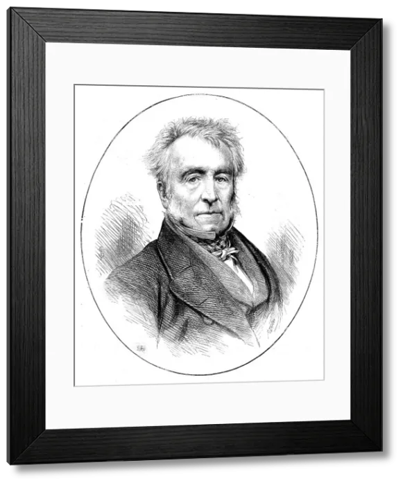 Framed Print : The late Mr. George Grote, 1871. Creator: Unknown Framed Print : The late Mr. George Grote, 1871. Creator: Unknown