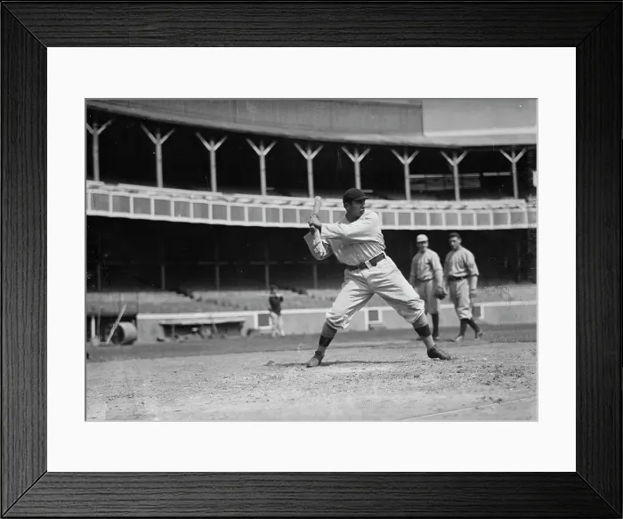 Framed Print : Chief Meyers, New York NL (baseball), 1910. Creator: Bain News Service Framed Print : Chief Meyers, New York NL (baseball), 1910. Creator: Bain News Service