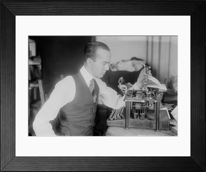 Framed Print : Steel, between c1915 and c1920. Creator: Bain News Service Framed Print : Steel, between c1915 and c1920. Creator: Bain News Service
