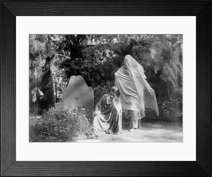Framed Print : Takeshi Kanno & wife, 1914. Creator: Bain News Service Framed Print : Takeshi Kanno & wife, 1914. Creator: Bain News Service
