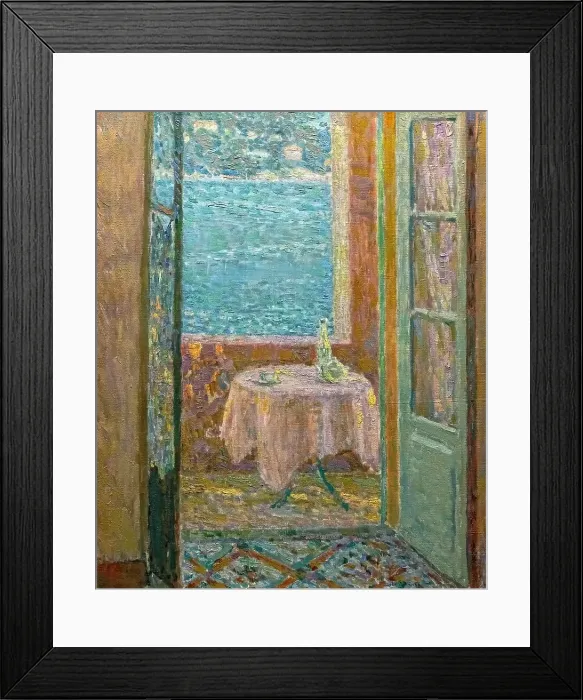 Framed Print : La Table de la mer, Villefranche-sur-Mer, 1920. Creator: Le Sidaner; Henri (1862-1939) Framed Print : La Table de la mer, Villefranche-sur-Mer, 1920. Creator: Le Sidaner; Henri (1862-1939)