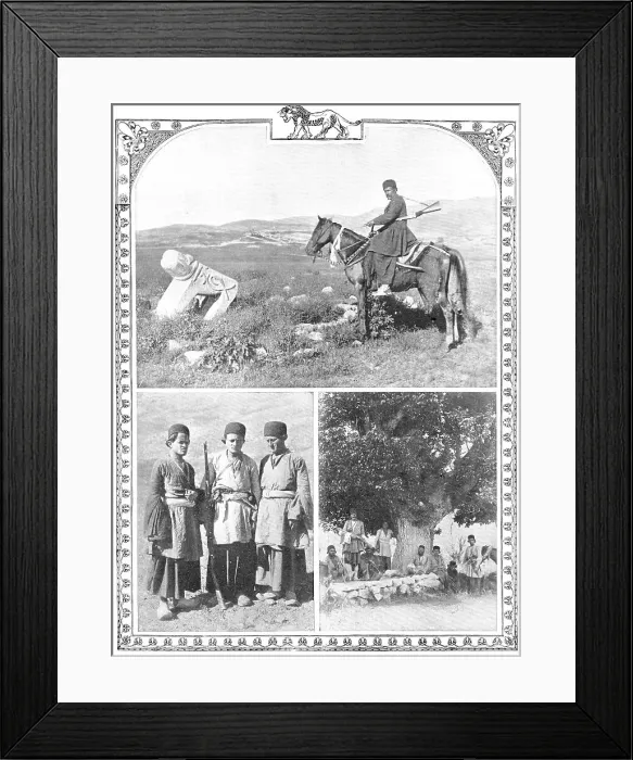 Framed Print : Threateners of Teheran: men who may capture the Shah, 1909. Creator: Unknown