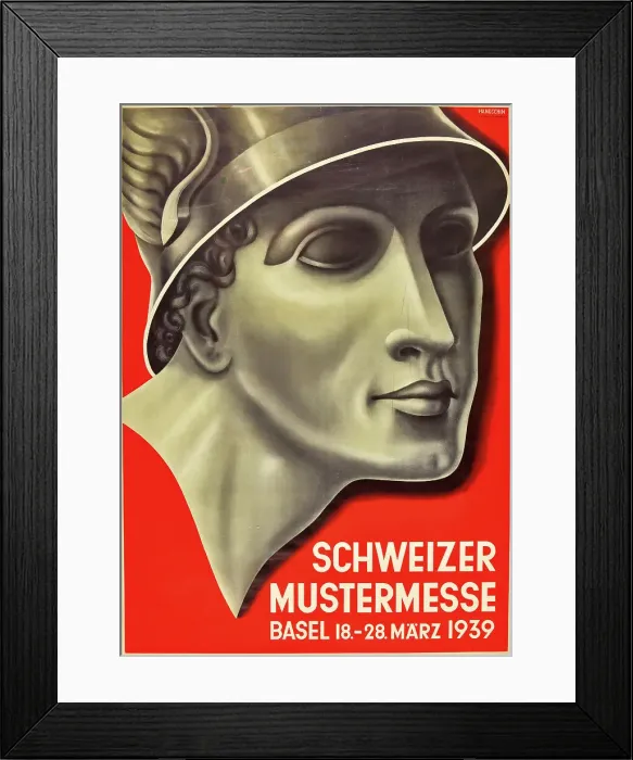 Framed Print : Schweizer Mustermesse 1939, 1939. Creator: Handschin; Johannes (1899-1948) Framed Print : Schweizer Mustermesse 1939, 1939. Creator: Handschin; Johannes (1899-1948)