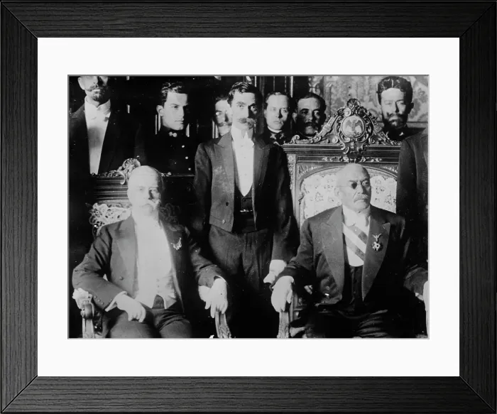 Framed Print : Huerta, between c1910 and c1915. Creator: Bain News Service Framed Print : Huerta, between c1910 and c1915. Creator: Bain News Service