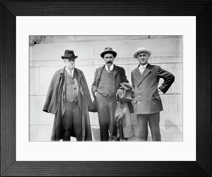 Framed Print : W.B. Howland, Henry Vivian, [and] John A. Stewart, 1913. Creator: Bain News Service