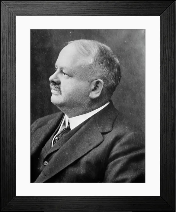 Framed Print : George W. Benhem, Warden, Auburn, between c1910 and c1915. Creator: Bain News Service Framed Print : George W. Benhem, Warden, Auburn, between c1910 and c1915. Creator: Bain News Service