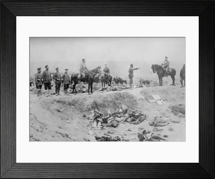 Framed Print : On field of battle, Adrianople, (1912?). Creator: Bain News Service Framed Print : On field of battle, Adrianople, (1912?). Creator: Bain News Service