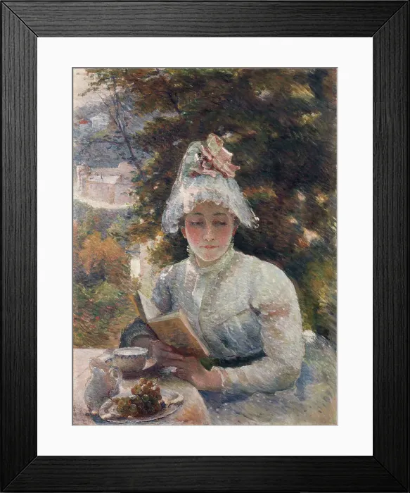 Framed Print : Afternoon tea, c1880. Creator: Bracquemond; Marie (1840-1916) Framed Print : Afternoon tea, c1880. Creator: Bracquemond; Marie (1840-1916)