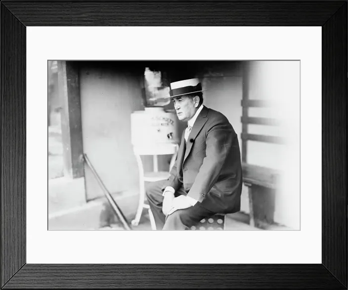 Framed Print : Hank O'Day, manager, Chicago NL (baseball), 1914. Creator: Bain News Service