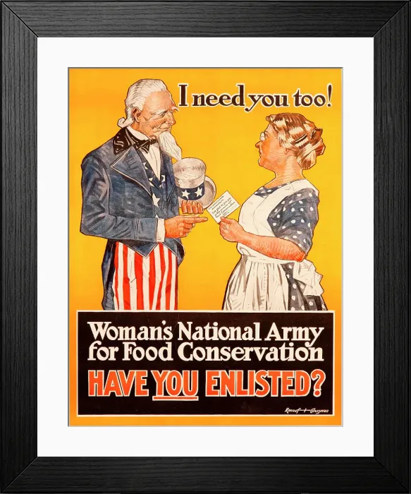 Framed Print : I Need You Too!, 1917-1918. Creator: Grossman; Ronouf (active ca 1917-1918) Framed Print : I Need You Too!, 1917-1918. Creator: Grossman; Ronouf (active ca 1917-1918)