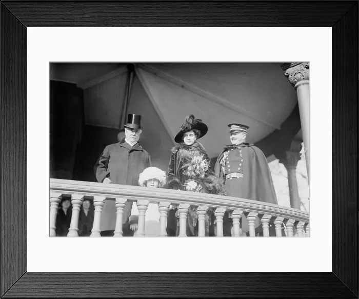 Framed Print : Seth Low, Mrs. C.S. Whitman, Lorillard Spencer, 1915. Creator: Bain News Service