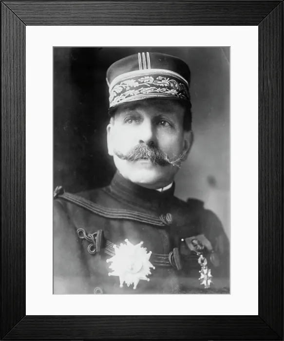Framed Print : Gen. Dubail, 1914. Creator: Bain News Service Framed Print : Gen. Dubail, 1914. Creator: Bain News Service