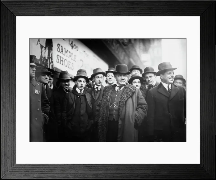 Framed Print : Chairman McCall at subway fire, 1 / 6 / 15, 1915. Creator: Bain News Service Framed Print : Chairman McCall at subway fire, 1 / 6 / 15, 1915. Creator: Bain News Service