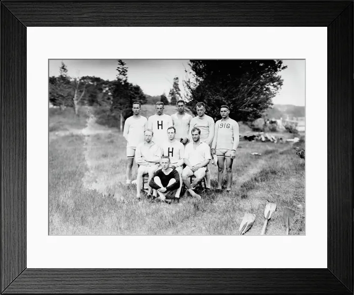 Framed Print : Harvard Varsity, between c1910 and c1915. Creator: Bain News Service Framed Print : Harvard Varsity, between c1910 and c1915. Creator: Bain News Service