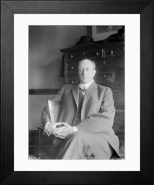 Framed Print : Homer S. Cummings, 1915. Creator: Bain News Service Framed Print : Homer S. Cummings, 1915. Creator: Bain News Service