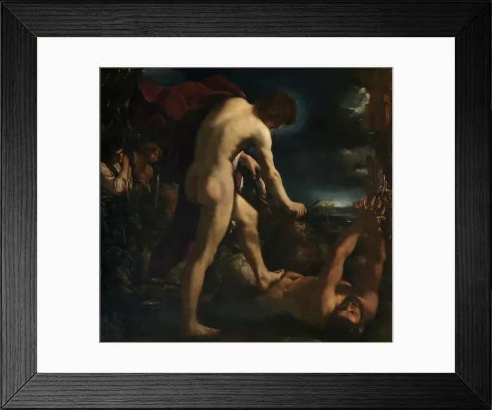 Framed Print : Apollo Flaying Marsyas, 1618. Creator: Guercino (1591-1666) Framed Print : Apollo Flaying Marsyas, 1618. Creator: Guercino (1591-1666)