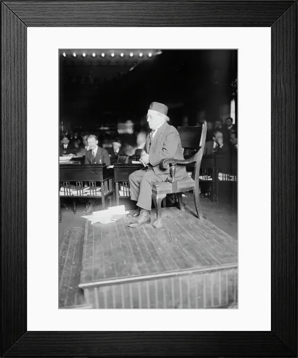 Framed Print : Sam'l [i.e. Samuel] Gompers, 1915. Creator: Bain News Service