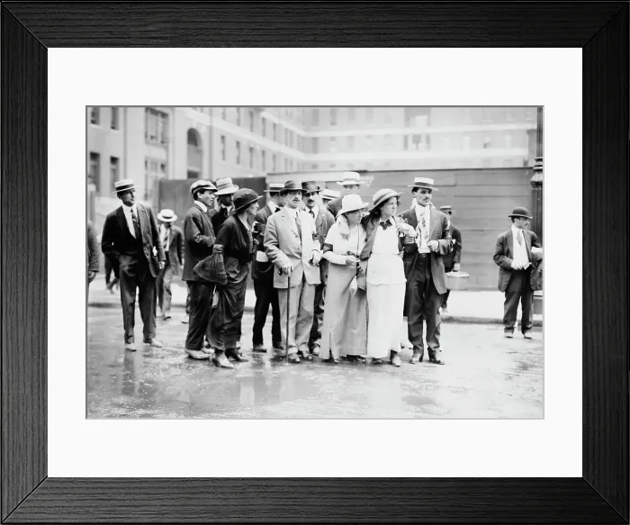Framed Print : Alexander Berkman, Becky Edelson, Louise Berger, 1914. Creator: Bain News Service Framed Print : Alexander Berkman, Becky Edelson, Louise Berger, 1914. Creator: Bain News Service