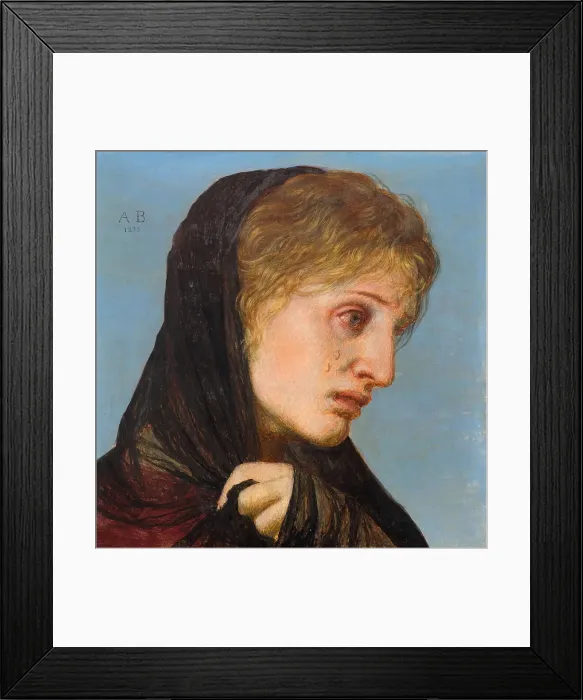 Framed Print : The Repentant Mary Magdalene, 1895. Creator: Böcklin; Arnold (1827-1901) Framed Print : The Repentant Mary Magdalene, 1895. Creator: Böcklin; Arnold (1827-1901)