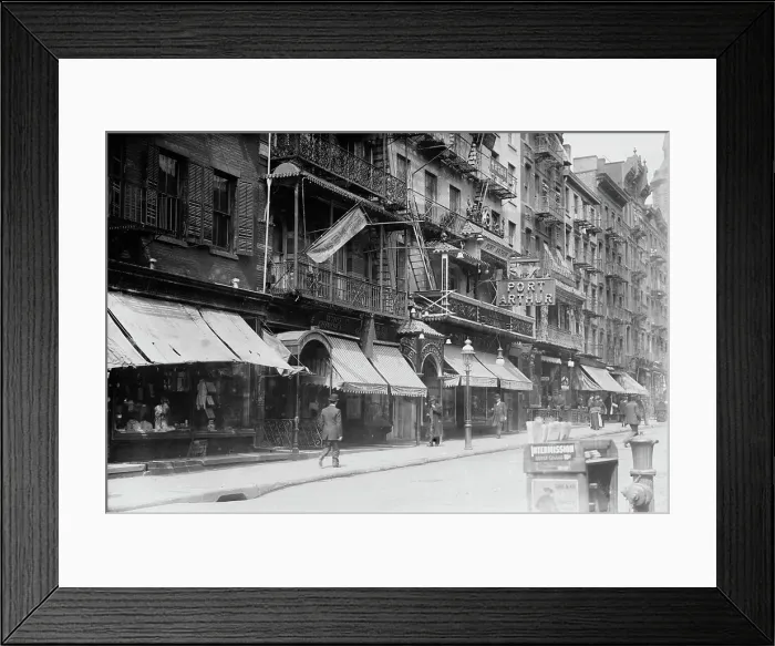 Framed Print : Chinatown after shooting, between c1910 and c1915. Creator: Bain News Service Framed Print : Chinatown after shooting, between c1910 and c1915. Creator: Bain News Service