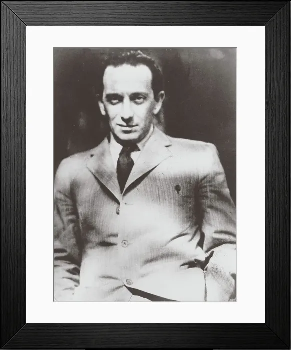 Framed Print : Portrait of the composer Paul Abraham (1892-1960), c1930. Creator: Anonymous () Framed Print : Portrait of the composer Paul Abraham (1892-1960), c1930. Creator: Anonymous ()