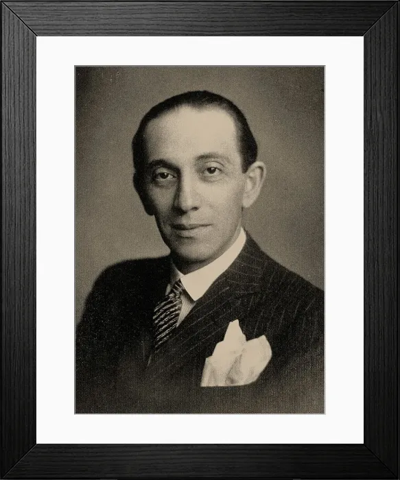 Framed Print : Portrait of the composer Paul Abraham (1892-1960), c1930. Creator: Anonymous () Framed Print : Portrait of the composer Paul Abraham (1892-1960), c1930. Creator: Anonymous ()