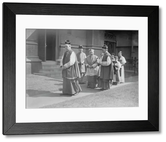 Framed Print : Cardinal Farley, 9 / 29 / 14, 1914. Creator: Bain News Service Framed Print : Cardinal Farley, 9 / 29 / 14, 1914. Creator: Bain News Service