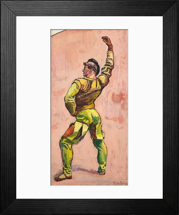Framed Print : Unanimity (The oath). Swearer, 1913. Creator: Hodler; Ferdinand (1853-1918) Framed Print : Unanimity (The oath). Swearer, 1913. Creator: Hodler; Ferdinand (1853-1918)