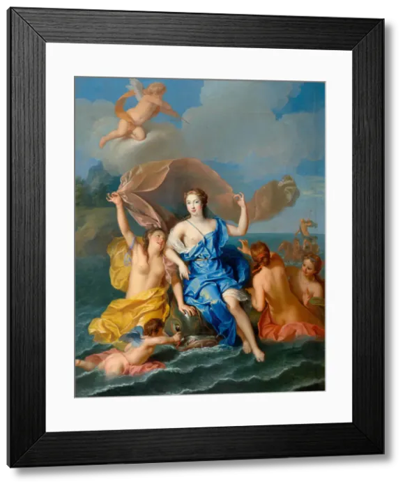 Framed Print : Triumph of Amphitrite. Creator: Coypel; Noël-Nicolas (1690-1734) Framed Print : Triumph of Amphitrite. Creator: Coypel; Noël-Nicolas (1690-1734)