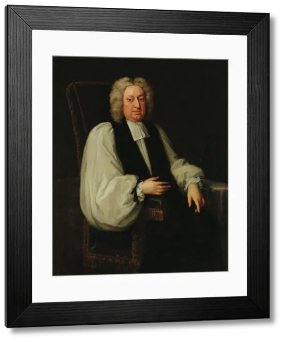 Framed Print : Portrait of Jonathan Swift (1667-1745), 1734. Creator: Dahl; Michael (1659-1743) Framed Print : Portrait of Jonathan Swift (1667-1745), 1734. Creator: Dahl; Michael (1659-1743)