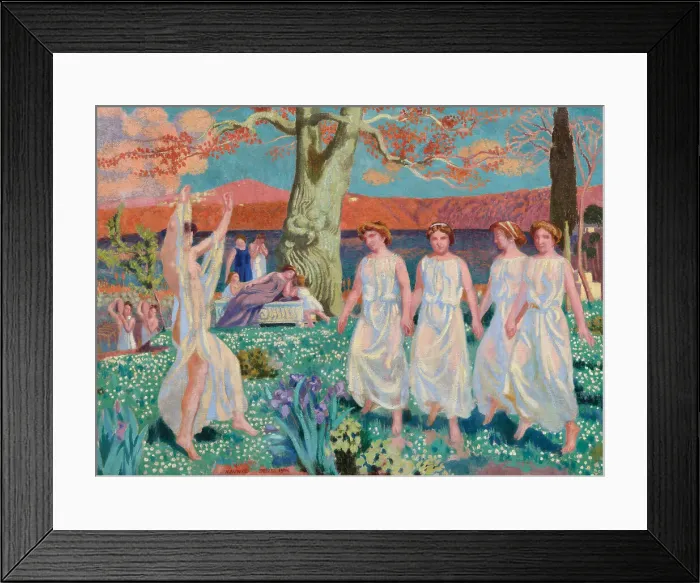Framed Print : Danses d'Alceste, 1904. Creator: Denis; Maurice (1870-1943) Framed Print : Danses d'Alceste, 1904. Creator: Denis; Maurice (1870-1943)