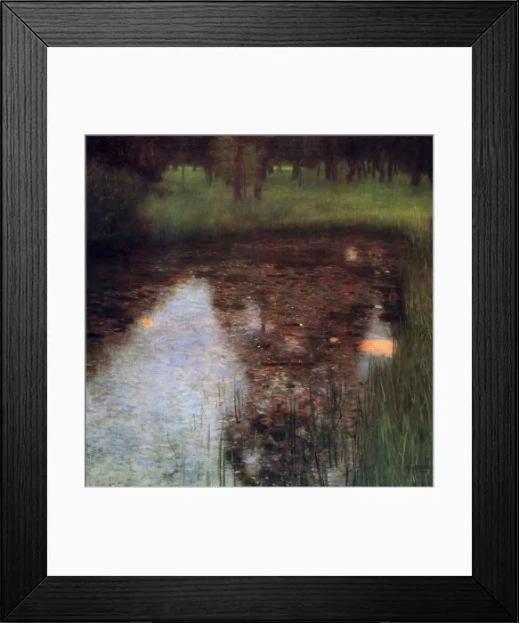 Framed Print : The Swamp, 1900. Creator: Klimt; Gustav (1862-1918) Framed Print : The Swamp, 1900. Creator: Klimt; Gustav (1862-1918)