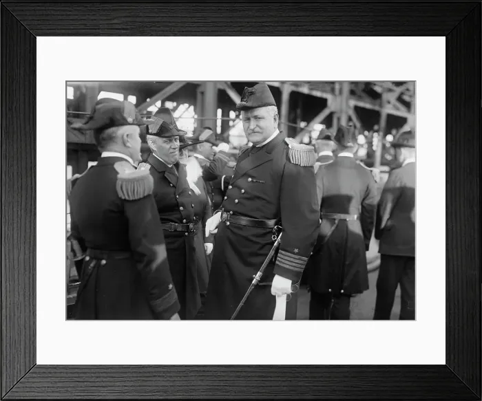 Framed Print : Adm. J.D. McDonald, c1916. Creator: Bain News Service Framed Print : Adm. J.D. McDonald, c1916. Creator: Bain News Service