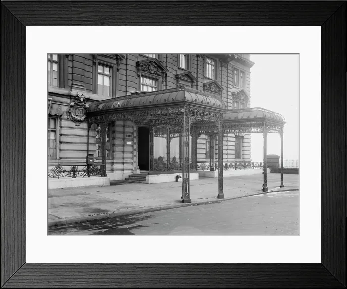 Framed Print : unidentified entrance to bldg. Rasch Studio, between c1910 and c1915. Creator: Bain News Service Framed Print : unidentified entrance to bldg. Rasch Studio, between c1910 and c1915. Creator: Bain News Service